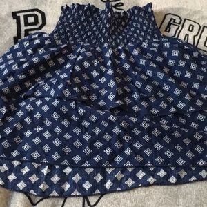 Blue skirt